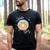 Ball in Michigan Wolverines logo helmet shirt