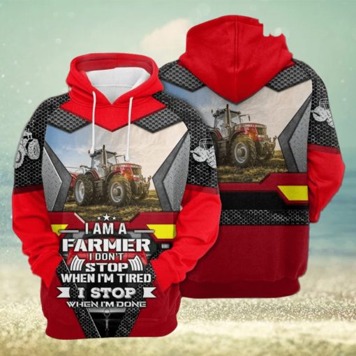 I Am A Farmer 3D Printed Hoodie