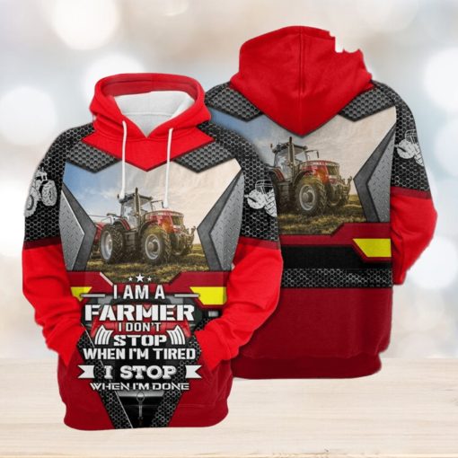 I Am A Farmer 3D Printed Hoodie