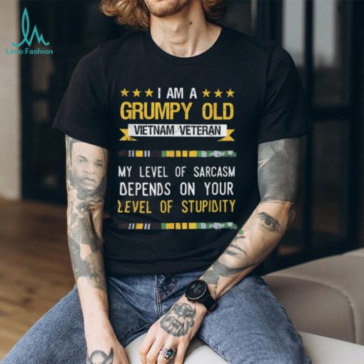 I Am A Grumpy Old Vietnam Veteran Shirt