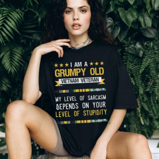 I Am A Grumpy Old Vietnam Veteran Shirt