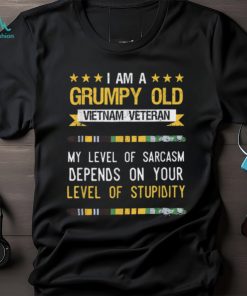 I Am A Grumpy Old Vietnam Veteran Shirt