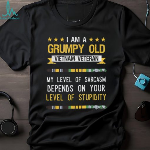 I Am A Grumpy Old Vietnam Veteran Shirt