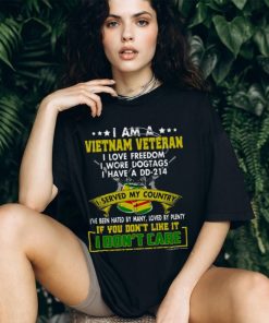 I Am A Vietnam Veteran Shirt