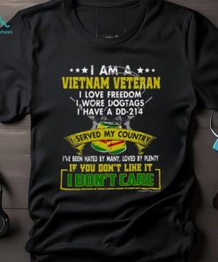 I Am A Vietnam Veteran Shirt