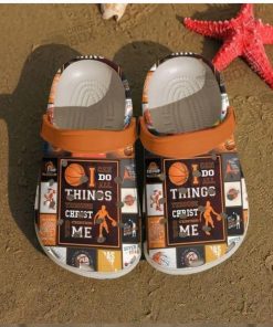 I Do Thing Christ Strengthens Me For Basketball Crocs Adults