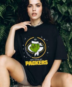 I Hate People But I Love My Green Bay Packers Grinch Shirt, hoodie, sweater, long sleeve and tank top I Hate People But I Love My Green Bay Packers Grinch Shirt