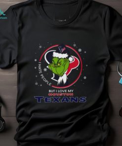 I Hate People But I Love My Houston Texans Shirt