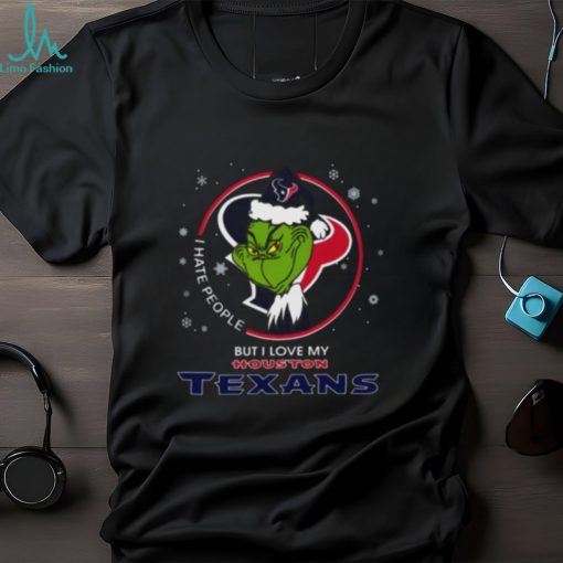 I Hate People But I Love My Houston Texans Shirt