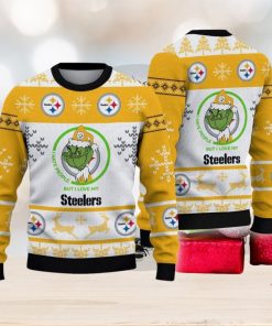 I Hate People But I Love Pittsburgh Steelers New Ugly Xmas Sweater