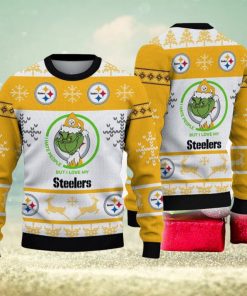 I Hate People But I Love Pittsburgh Steelers New Ugly Xmas Sweater