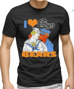 I Love Chicago Bears T Shirt