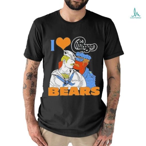 I Love Chicago Bears T Shirt
