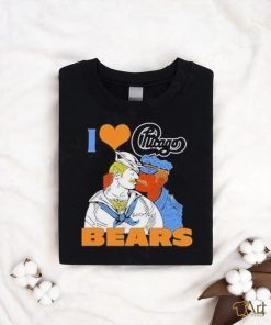I Love Chicago Bears T Shirt
