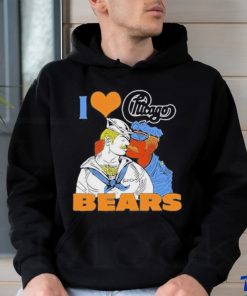 I Love Chicago Bears T Shirt