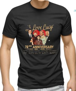I Love Lucy 72nd Anniversary 1951 – 2023 Thank You For The Memories Unisex T Shirt