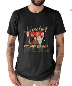 I Love Lucy 72nd Anniversary 1951 – 2023 Thank You For The Memories Unisex T Shirt