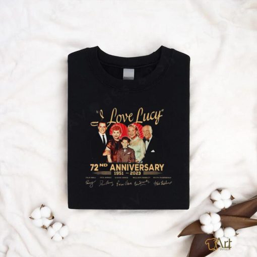 I Love Lucy 72nd Anniversary 1951 – 2023 Thank You For The Memories Unisex T Shirt