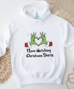 I Love Matching Christmas Shirts