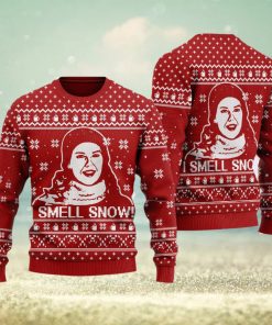 I Smell Snow Quotes 3D All Over Printed US Comedy Movie Ugly Christmas Sweater Gift For Men Women