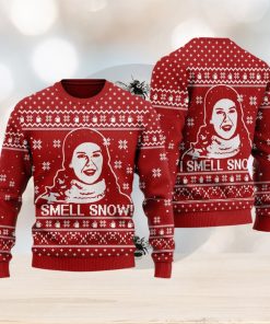 I Smell Snow Quotes 3D All Over Printed US Comedy Movie Ugly Christmas Sweater Gift For Men Women