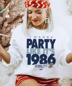 I Wanna Party Like It's 1986 for Penn State College T Shirt
