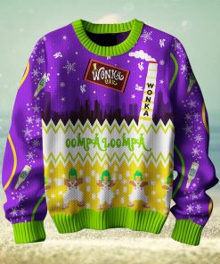 I Wonka Bar Oompa Loompa Ugly Christmas Sweater