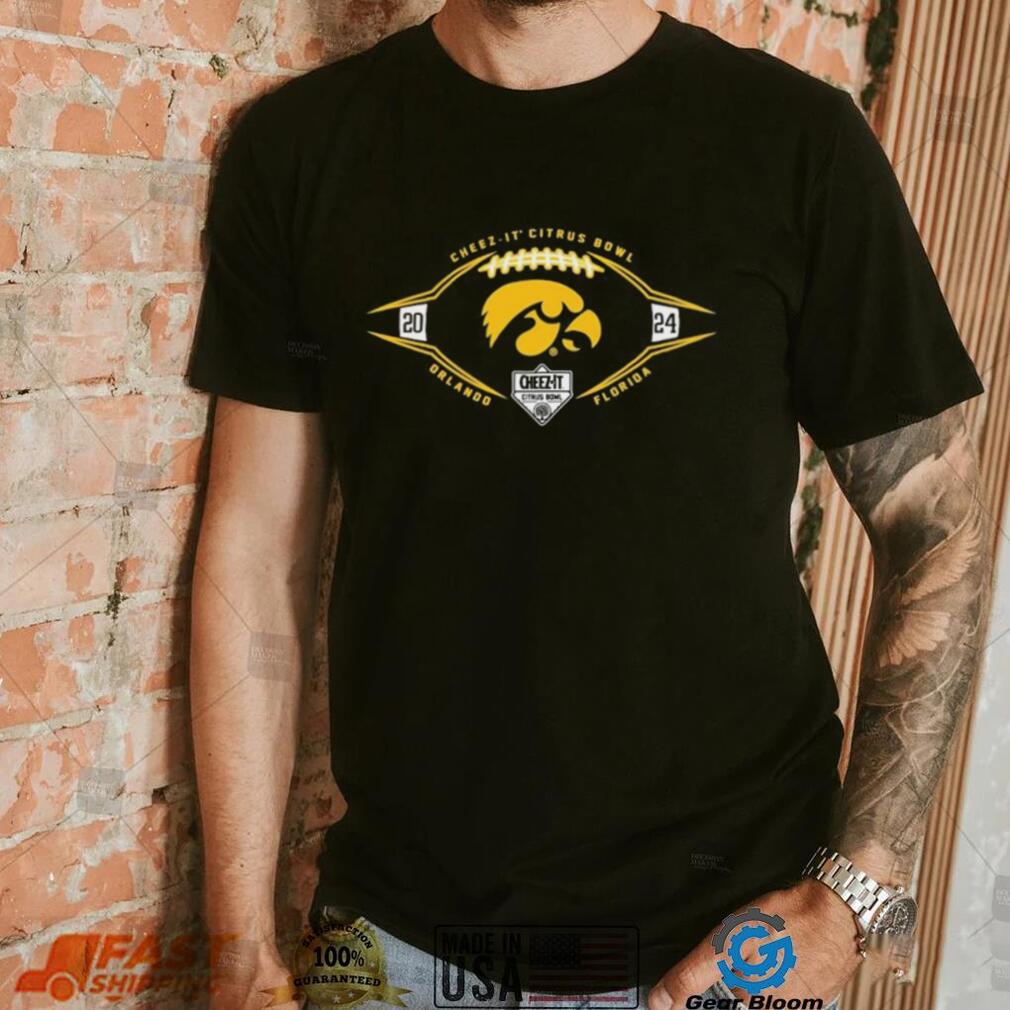 IOWA Hawkeyes 2024 Cheez It Citrus Bowl Shirt IOWA Hawkeyes 2024 Cheez It Citrus Bowl Shirt