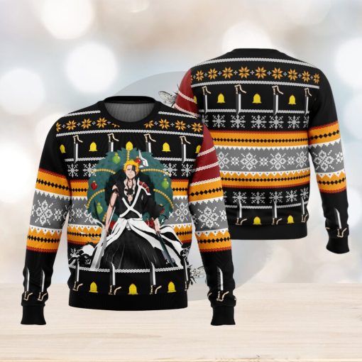 Ichigo True Bankai Bleach Ugly Christmas Sweater