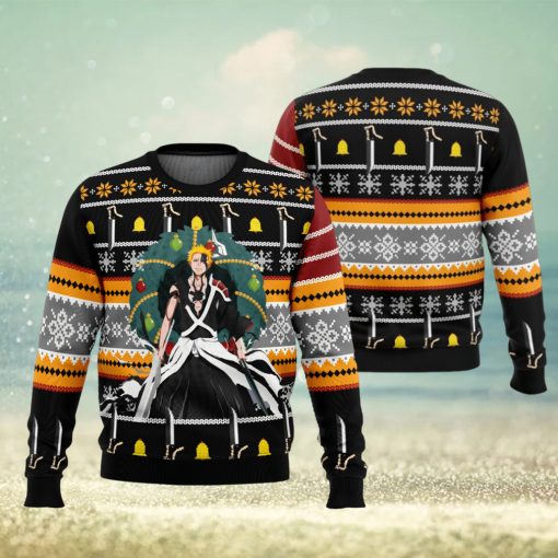 Ichigo True Bankai Bleach Ugly Christmas Sweater