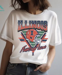 Illinois Fighting Illini Triangle Vintage T Shirt