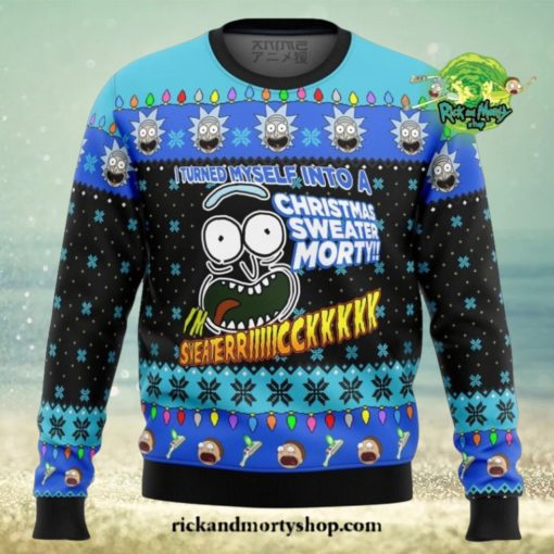 I’m Sweater Rick – Rick & Morty Ugly Christmas Sweater