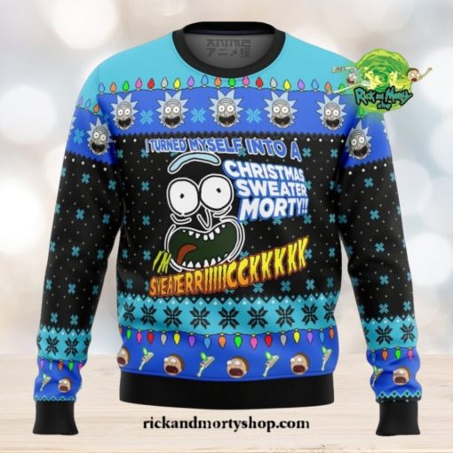 I’m Sweater Rick – Rick & Morty Ugly Christmas Sweater