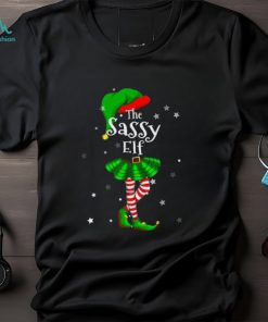 I'm The Sassy Elf T Shirt Matching Christmas Costume Shirt T Shirt