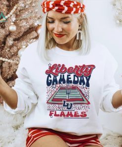 Image One Liberty Flames White Gameday Stadium T Shirt