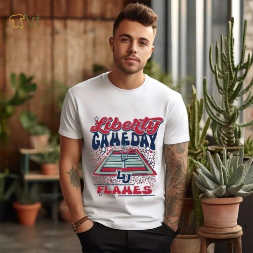 Image One Liberty Flames White Gameday Stadium T Shirt