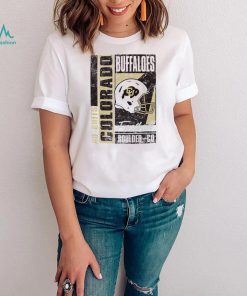 Image One Youth Colorado Buffaloes Black Retro Poster T Shirt