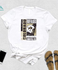 Image One Youth Colorado Buffaloes Black Retro Poster T Shirt