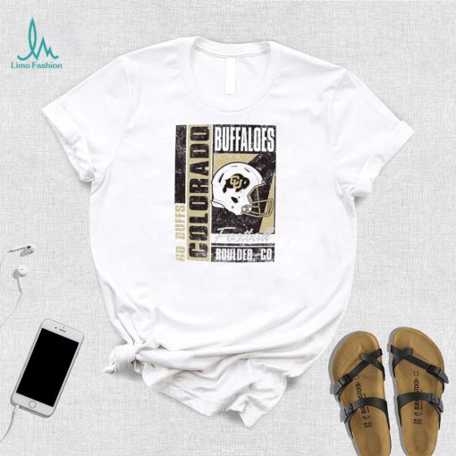Image One Youth Colorado Buffaloes Black Retro Poster T Shirt