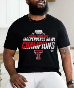 Independence Bowl 2023 Champions Texas Tech Red Raiders Logo T Shirt