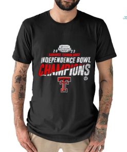Independence Bowl 2023 Champions Texas Tech Red Raiders Logo T Shirt