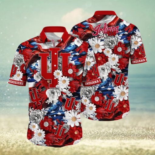 Indiana Hoosiers NCAA3 Hawaii Shirt Independence Day