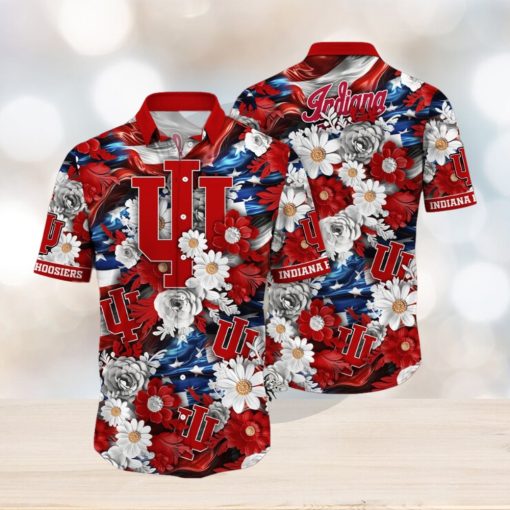 Indiana Hoosiers NCAA3 Hawaii Shirt Independence Day