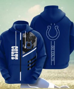 Indianapolis Colts American Football 3D Printed Hoodie Ver 1