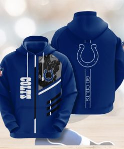 Indianapolis Colts American Football 3D Printed Hoodie Ver 1