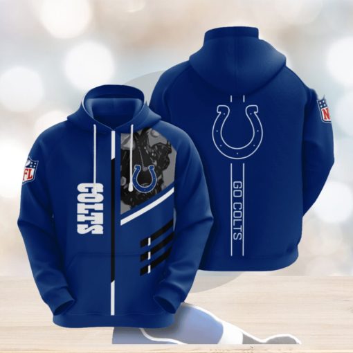 Indianapolis Colts American Football 3D Printed Hoodie Ver 1