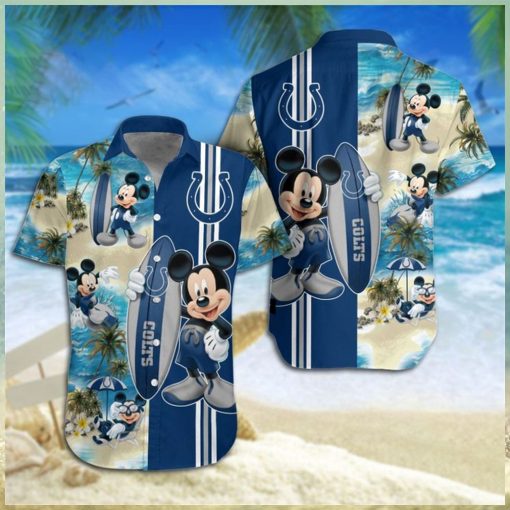 Indianapolis Colts Mickey Mouse Hawaiian Shirt