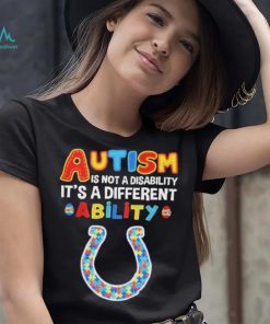 Indianapolis Colts NFL Autism Is Not A Disability 2024 Shirt