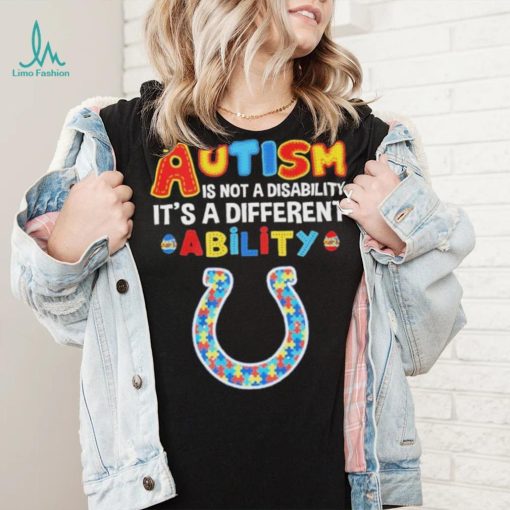 Indianapolis Colts NFL Autism Is Not A Disability 2024 Shirt