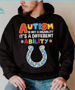 Indianapolis Colts NFL Autism Is Not A Disability 2024 Shirt